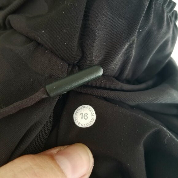 Lululemon Stretch High-Rise Jogger Full Length Camo Deep Coal Multi size 16 - Picture 10 of 10